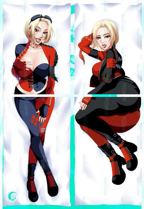 Harley Quinn Undress Body pillow case BATMAN Mitgard-Knight